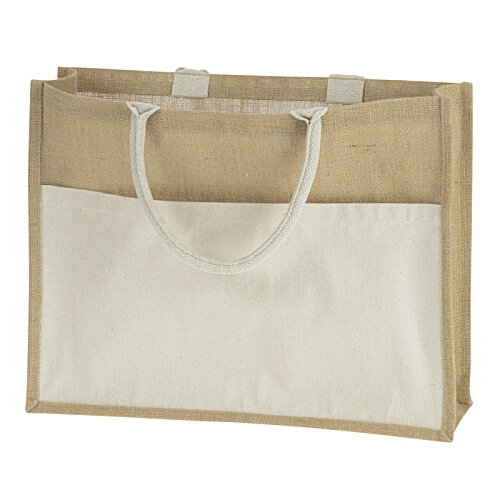 Additional Image 2 - a white and tan bag