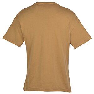 Additional Image 1 - a back of a brown shirt