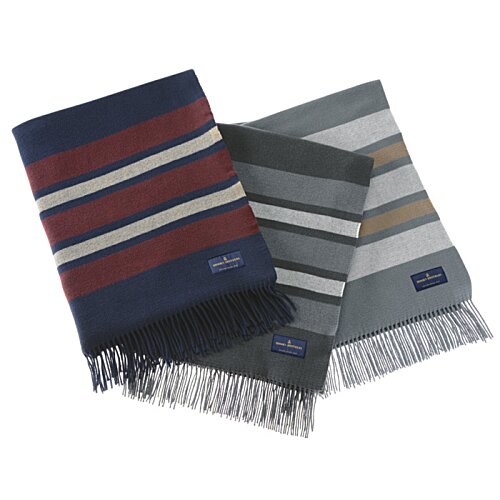 Additional Image 1 - a group of striped scarves