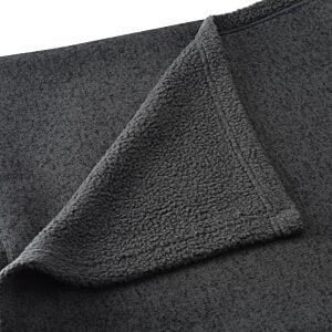 Additional Image 1 - a black cloth folded on a white surface