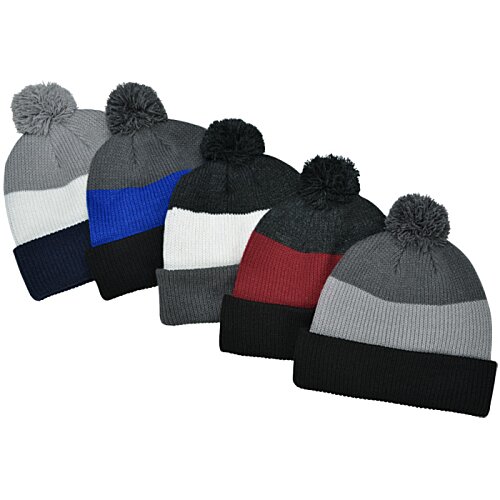 Additional Image 3 - a group of beanies in a row