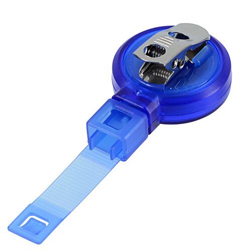 Additional Image 1 - a blue tape measure with a metal blade