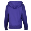 a purple hoodie on a white background