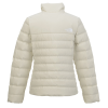 a white puffer jacket