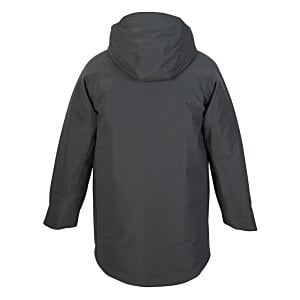 Additional Image 2 - a black coat with a hood