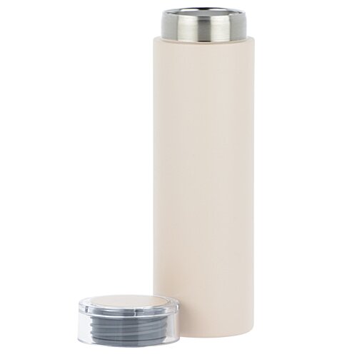 Additional Image 1 - a white cylindrical container with silver lid