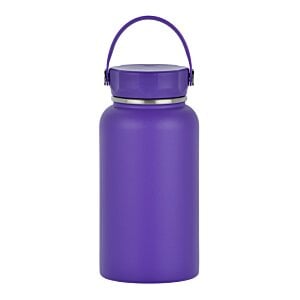 Additional Image 1 - a purple water bottle with a handle