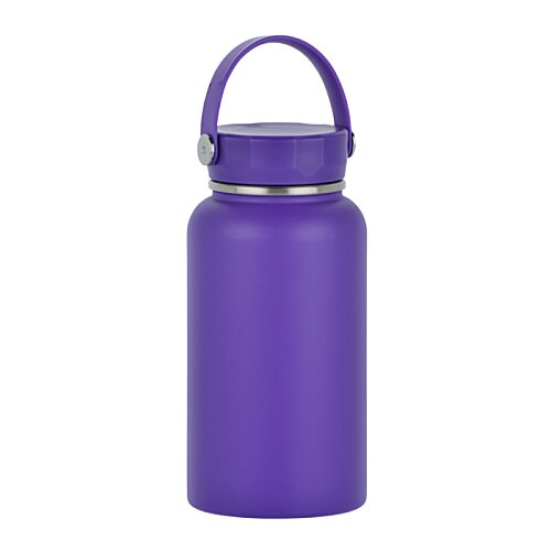 Additional Image 2 - a purple water bottle with a handle