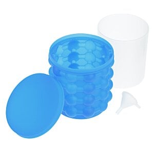 Additional Image 2 - a blue plastic cup and a white cup