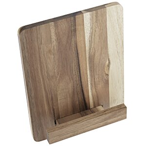 Additional Image 2 - a wooden stand with a white background