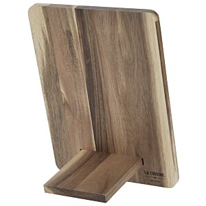 Additional Image 3 - a wooden stand with a white background