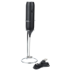 a black object with a black handle