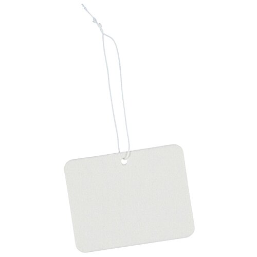 Additional Image 1 - a white rectangular tag with a long handle