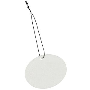 Additional Image 1 - a white tag with a string