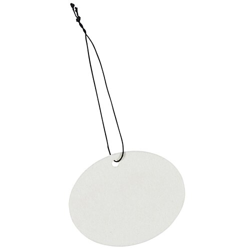 Additional Image 1 - a white tag with a string