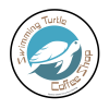 a logo with a turtle in the middle