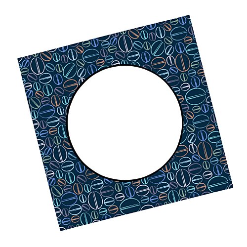 Additional Image 1 - a blue square with a white circle