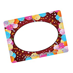 Additional Image 1 - a picture frame with a white oval
