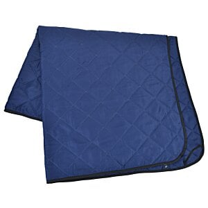 Additional Image 2 - a blue folded cloth on a white background
