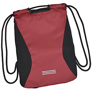 Additional Image 2 - a red and black backpack