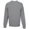 a grey sweater on a white background