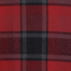 a red and black plaid