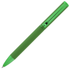 a green pen with a black dot