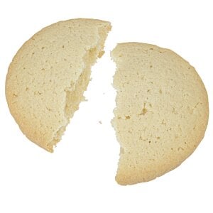 Additional Image 2 - a white cookie with a bite taken out of it