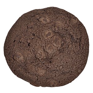 Additional Image 1 - a round brown cookie on a white background