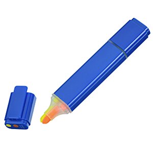 Additional Image 5 - a blue highlighter with orange highlighter