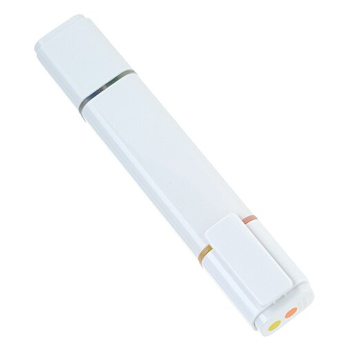 Additional Image 2 - a white object with multicolored markers