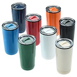 a group of colorful cups