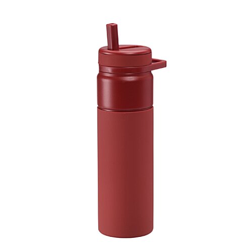 Additional Image 3 - a red plastic water bottle
