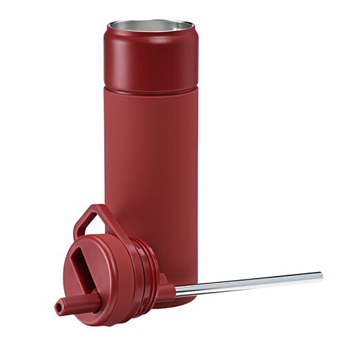 Additional Image 4 - a red thermos with a straw
