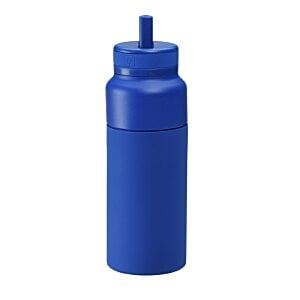 Additional Image 2 - a blue plastic bottle with a straw