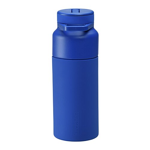 Additional Image 1 - a blue plastic bottle with a cap