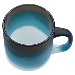 Additional Image 6 - a blue and black coffee mug