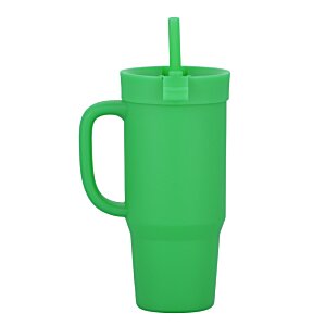 Additional Image 3 - a green cup with a straw