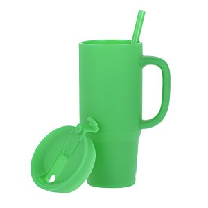 Additional Image 4 - a green cup with a straw