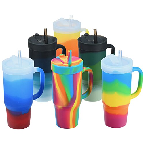 Additional Image 1 - a group of colorful cups