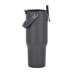 Additional Image 3 - a grey plastic cup with a handle