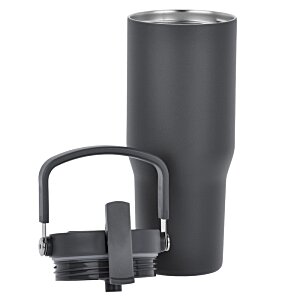 Additional Image 7 - a black tumbler with a handle