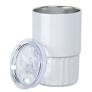 Additional Image 1 - a white cup with a lid