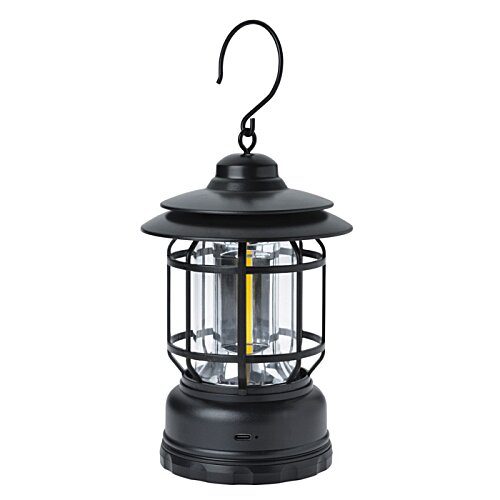 Additional Image 3 - a black lantern with a hook