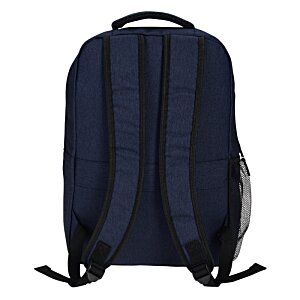 Additional Image 4 - a blue backpack with black straps
