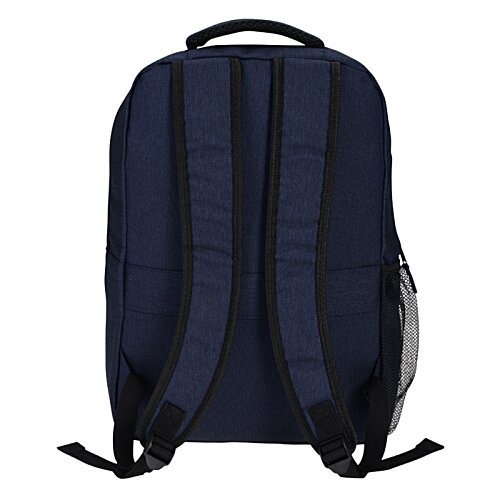 Additional Image 4 - a blue backpack with black straps