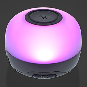 Additional Image 9 - a purple and black round object with a black circle