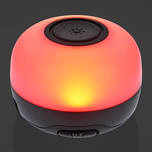 Additional Image 7 - a red and black round object with a black circle