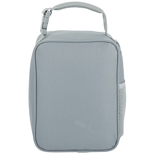 Additional Image 2 - a white lunch bag with a handle