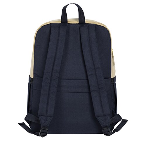 Additional Image 2 - a black backpack with straps